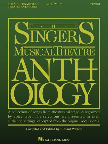 Cover image for Singer's Musical Theatre Anthology: Tenor Book