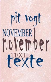 Cover image for November: Texte