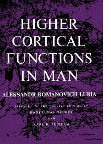 Cover image for Higher Cortical Functions in Man