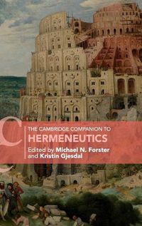 Cover image for The Cambridge Companion to Hermeneutics