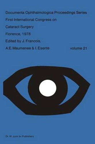 Cover image for First International Congress on Cataract Surgery Florence, 1978