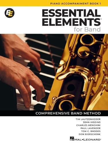 Cover image for Essential Elements for Band - Piano Accomp. Book