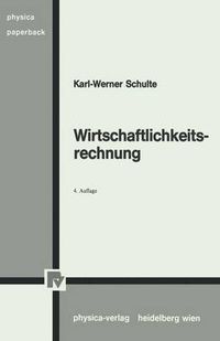 Cover image for Wirtschaftlichkeitsrechnung