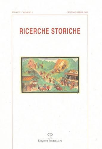 Cover image for Ricerche Storiche: A. XL N. 1 (Gennaio-Aprile 2010)