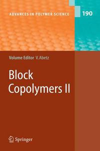 Cover image for Block Copolymers II