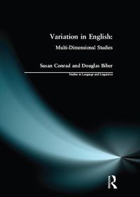 Cover image for Variation in English: Multi-Dimensional Studies