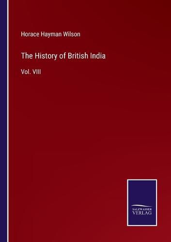 Cover image for The History of British India