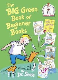 Cover image for The Big Green Book of Beginner Books