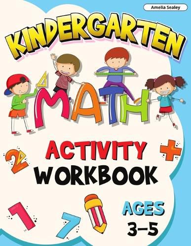 Cover image for Preschool Math Activity Book Ages 3-5: Math Workbook for Preschoolers, Preschool Math at Home, Preschool Math Workbook