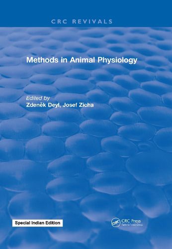 Cover image for Methods in Animal Physiology