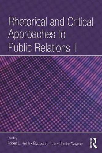 Rhetorical and Critical Approaches to Public Relations II