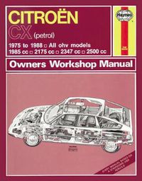 Cover image for Citroen CX Owner's Workshop Manual