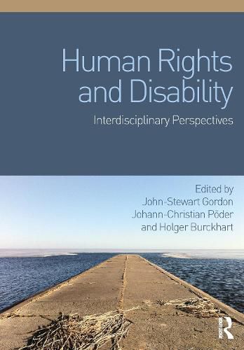 Cover image for Human Rights and Disability: Interdisciplinary Perspectives