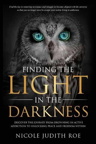 Cover image for Finding the Light in the Darkness: Discover the Journey From Drowning in Active Addiction to Unlocking Peace & Freedom Within