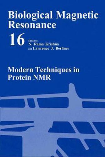 Cover image for Modern Techniques in Protein NMR