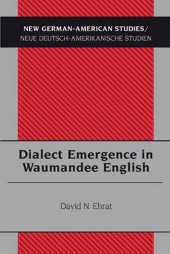 Cover image for Dialect Emergence in Waumandee English