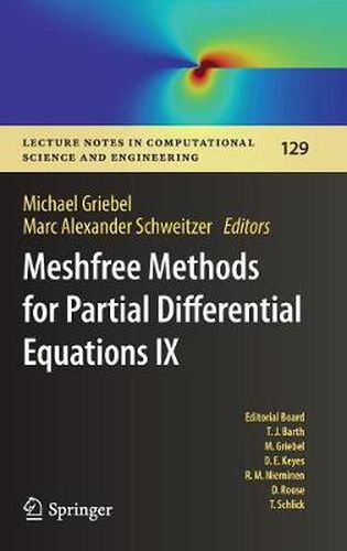 Cover image for Meshfree Methods for Partial Differential Equations IX