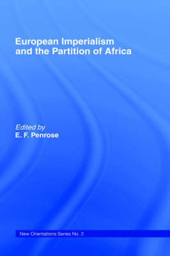 Cover image for European Imperialism and the Partition of Africa