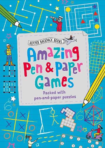 Cover image for Amazing Pen & Paper Games: Packed with pen-and-paper puzzles