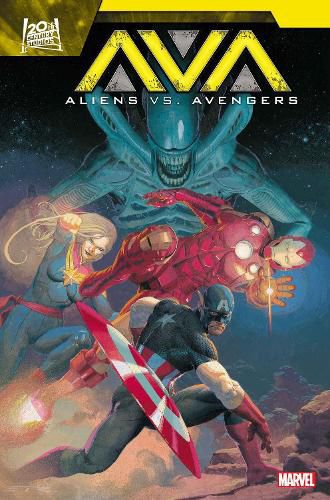 Cover image for ALIENS VS. AVENGERS