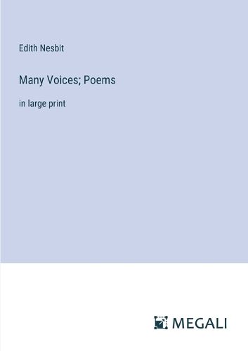 Cover image for Many Voices; Poems