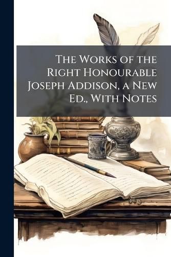 Cover image for The Works of the Right Honourable Joseph Addison, a New Ed., with Notes: Poems