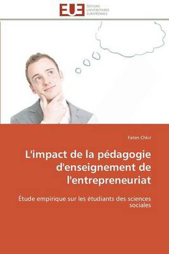 Cover image for L'Impact de la P dagogie d'Enseignement de l'Entrepreneuriat