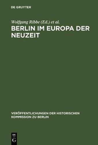 Cover image for Berlin im Europa der Neuzeit