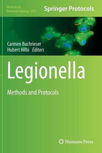 Cover image for Legionella: Methods and Protocols
