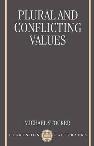 Cover image for Plural and Conflicting Values