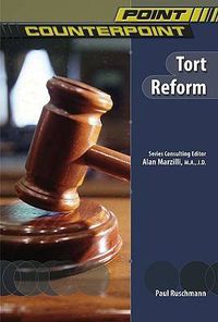 Cover image for Tort Reform