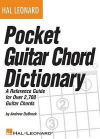 Cover image for Hal Leonard Pocket Guitar Chord Dictionary