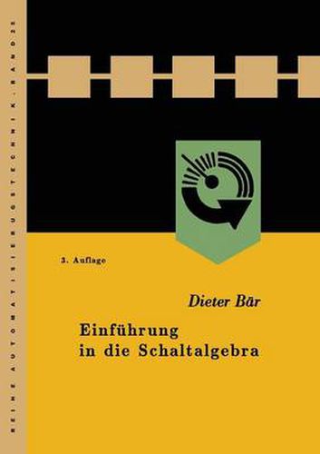 Cover image for Einfuhrung in Die Schaltalgebra