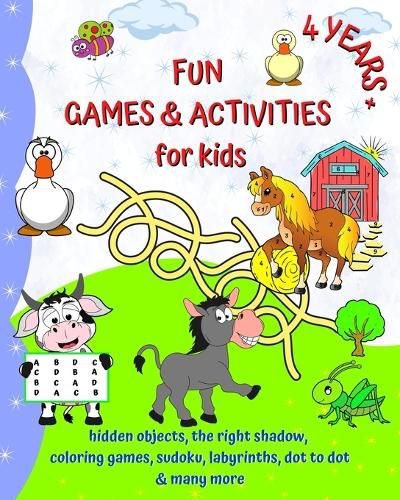 Fun Games and Activities for kids 4 years +