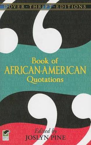 Cover image for Book of African-American Quotations