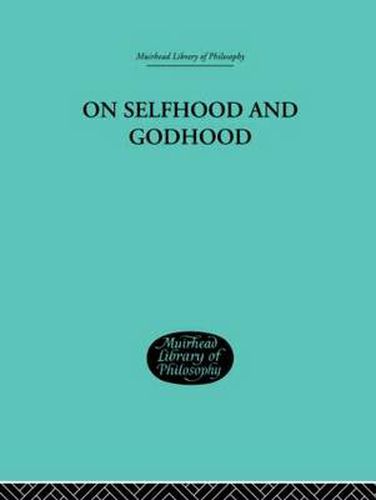 Cover image for On Selfhood and Godhood