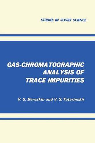 Cover image for Gas-Chromatographic Analysis of Trace Impurities