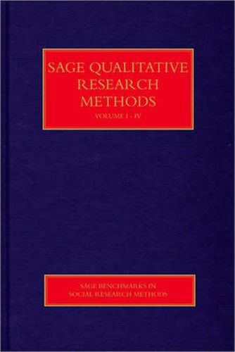 Cover image for Sage Qualitative Research Methods