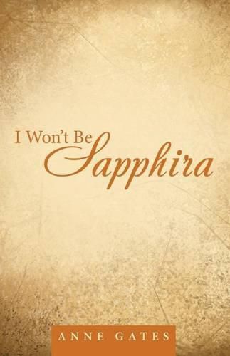 Cover image for I Won't Be Sapphira