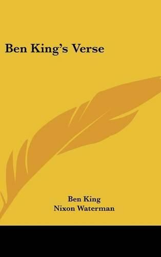 Cover image for Ben King's Verse