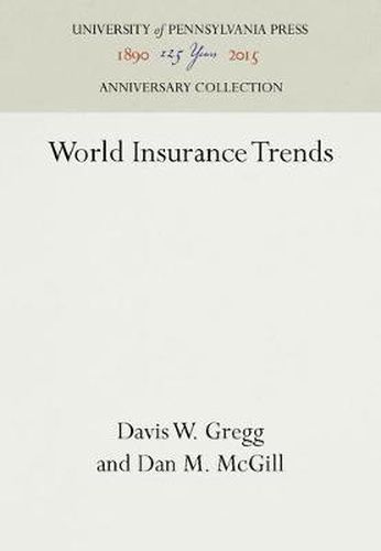 Cover image for World Insurance Trends