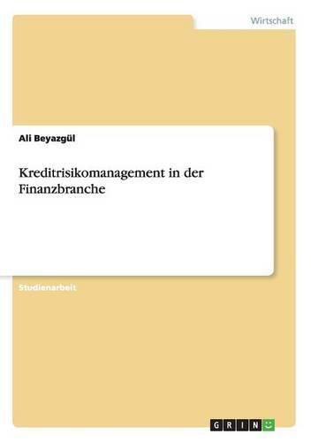 Cover image for Kreditrisikomanagement in der Finanzbranche