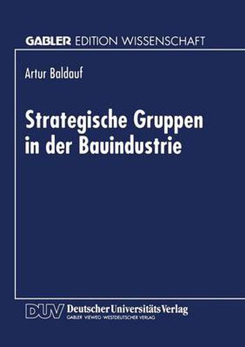 Strategische Gruppen in Der Bauindustrie