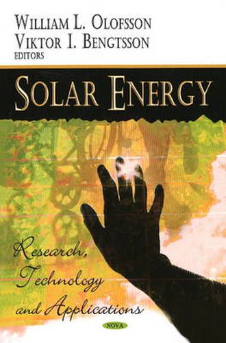 Cover image for Solar Energy: Research Technology & Applications