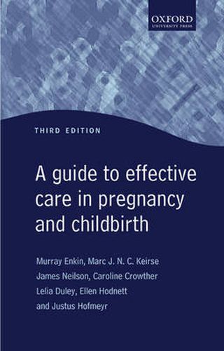 Cover image for Guide to Effective Care in Pregnancy and Childbirth