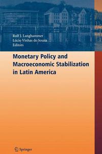 Cover image for Monetary Policy and Macroeconomic Stabilization in Latin America