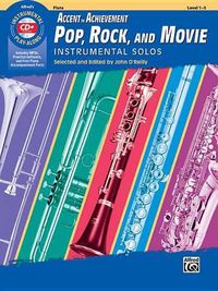 Cover image for Aoa Pop, Rock, and Movie Instrumental Solos: Flute, Book & CD