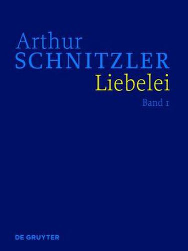 Cover image for Liebelei: Historisch-kritische Ausgabe