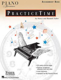 Cover image for Piano Adventures PracticeTime Assignment Book