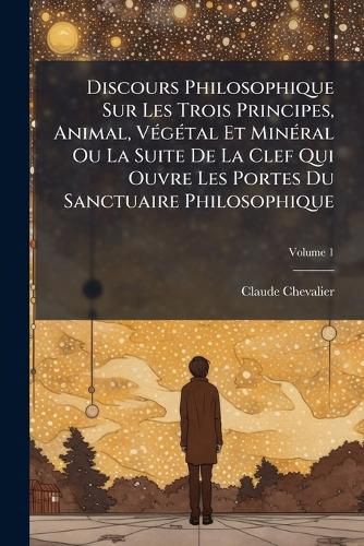 Cover image for Discours Philosophique Sur Les Trois Principes, Animal, V G Tal Et Min Ral Ou La Suite de La Clef Qui Ouvre Les Portes Du Sanctuaire Philosophique, Volume 1
